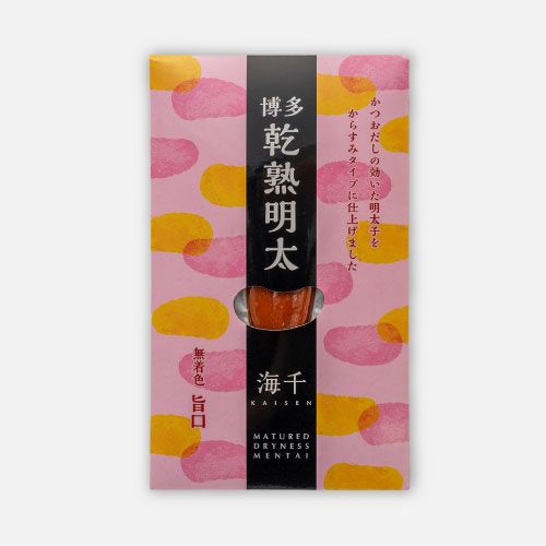 無着色】博多乾熟明太(旨口)｜辛子めんたいこ海千 オンラインショップ