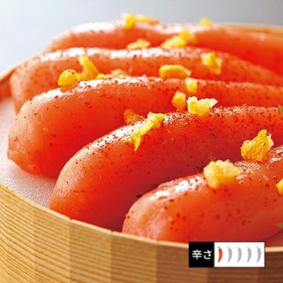 【無着色】辛子明太子　柚子　樽入（270g）