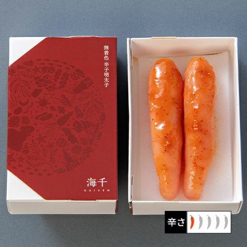 無着色】贈答用・辛子明太子 味噌 （90g）｜辛子めんたいこ海千
