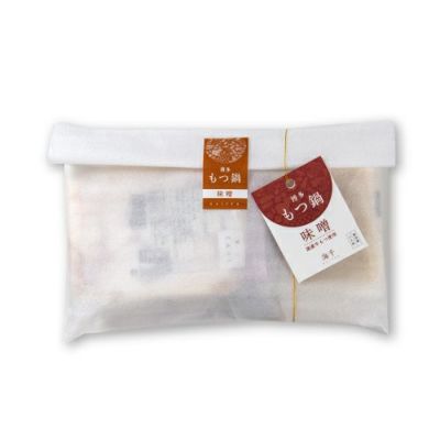 【エコ包装】博多もつ鍋・味噌(3人前)