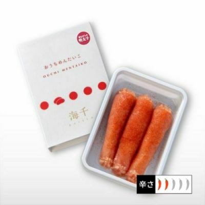 無着色】おうち明太 あごだし 切れ子（150g）｜辛子めんたいこ海千