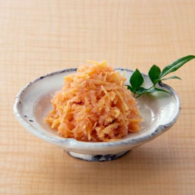 無着色】昔ながらの明太子・小切れたらこ（200g）｜辛子