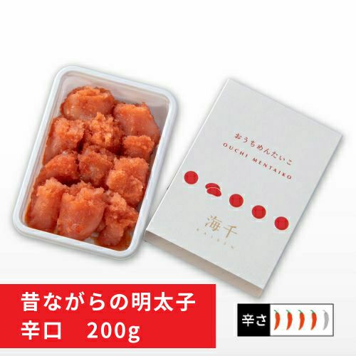 昔ながらの明太子 小切れ辛口200g