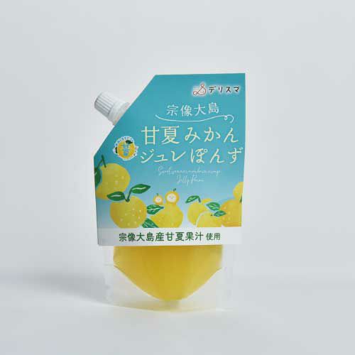 宗像大島・甘夏みかんジュレぽんず｜辛子めんたいこ海千 オンライン