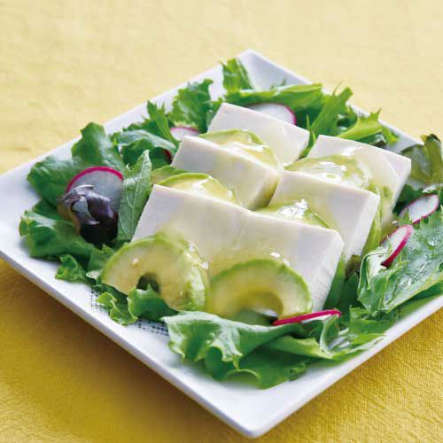 ジュレぽんずを使ったサラダ