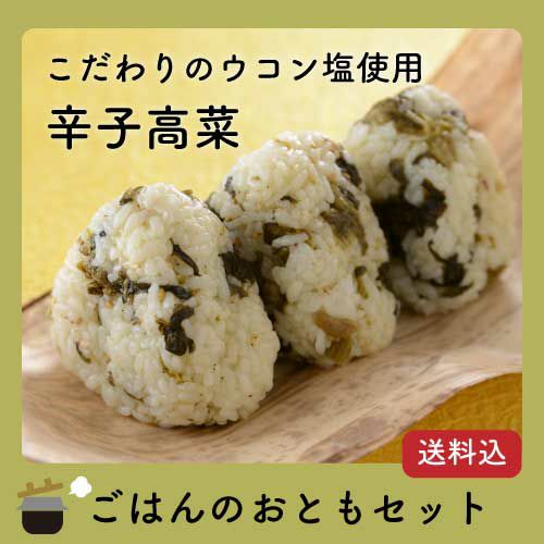 【送料込】ごはんのおともセット　辛子高菜イメージ